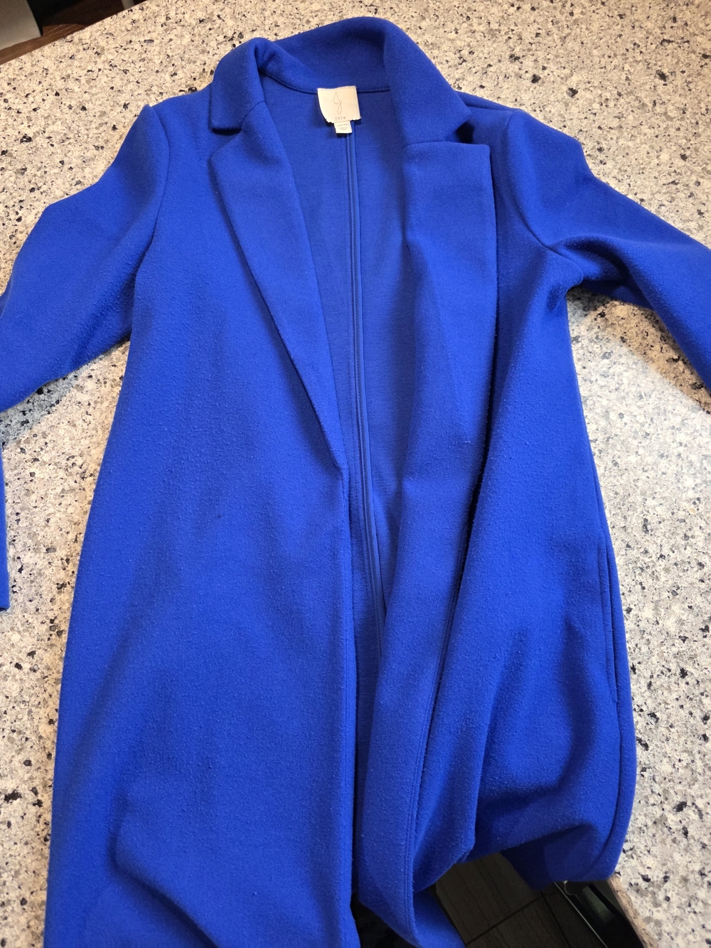 Joie Cobalt Blue Trench Coat